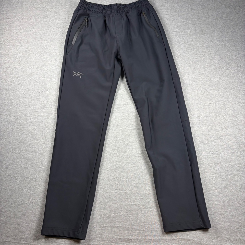 Arcteryx Norvan Insulated Pants Mens L Black Windstopper Hiking Running